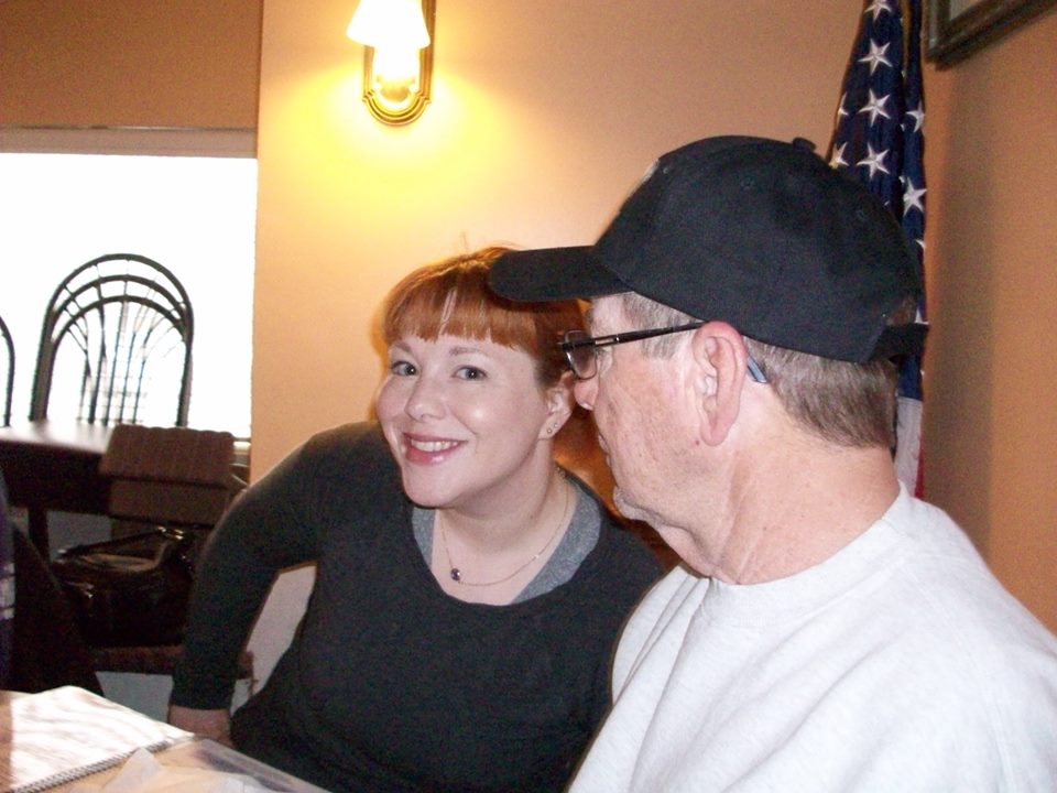 henry and Kat at Lincoln Diner 4.2015